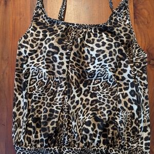 Sea Level Swim Blouson Top Size 6 New With Tags